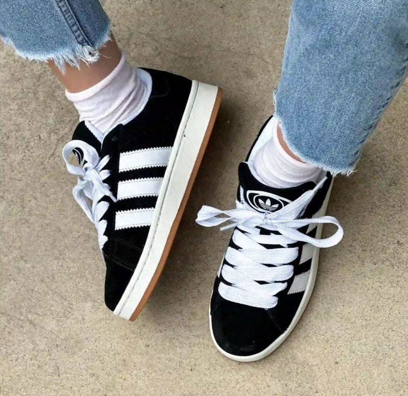 Tênis Casual AD Campus 00s Preto Branco Unissex